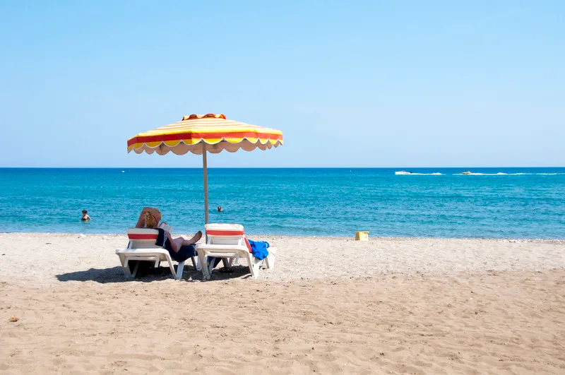 Beach, Lardos Bay, Rhodes