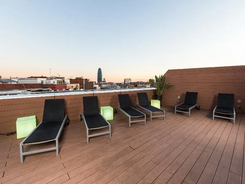 Terrace, Leonardo Boutique Hotel Barcelona Sagrada Familia, Barcelona