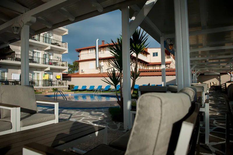 Terrace, Hanioti Grandotel, Halkidiki