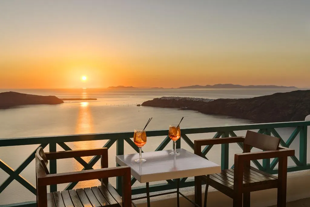 General view, Afroessa Hotel, Santorini