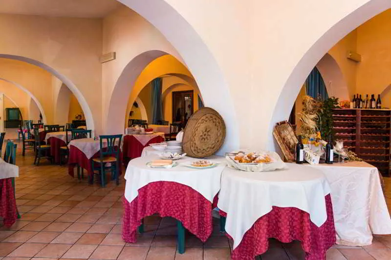 Restaurant, Villaggio Turistico La Plata, Alghero