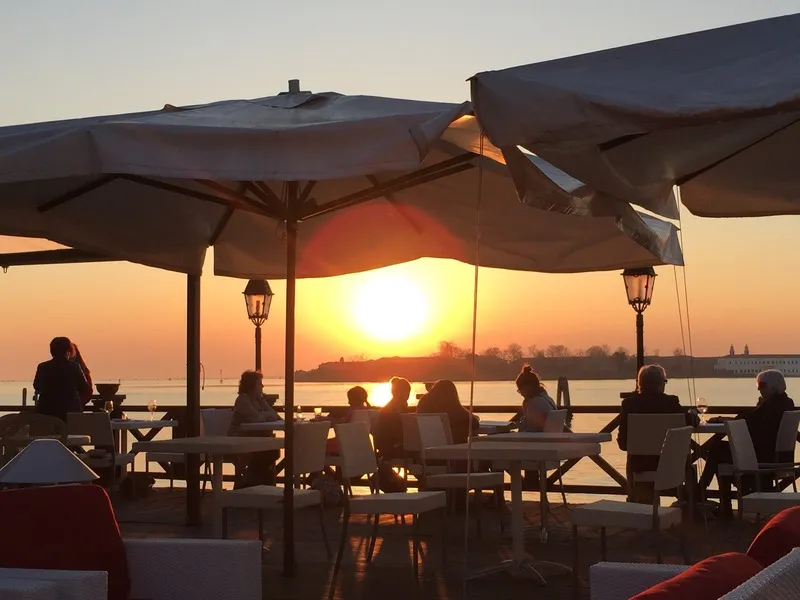 Restaurant, Hotel Villa Laguna, Venice
