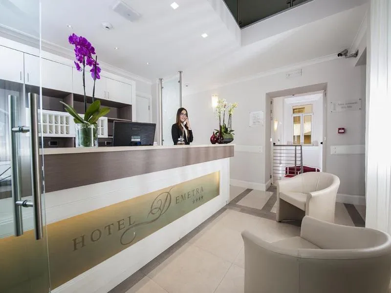 Lobby, Demetra Hotel, Rome