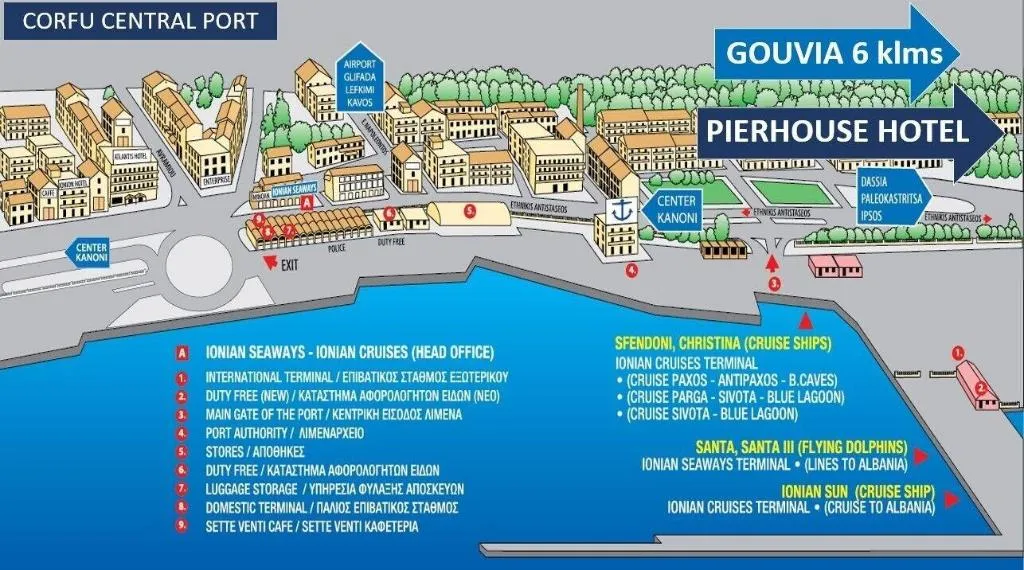 General view, Pierhouse Hotel In Gouvia, Corfu