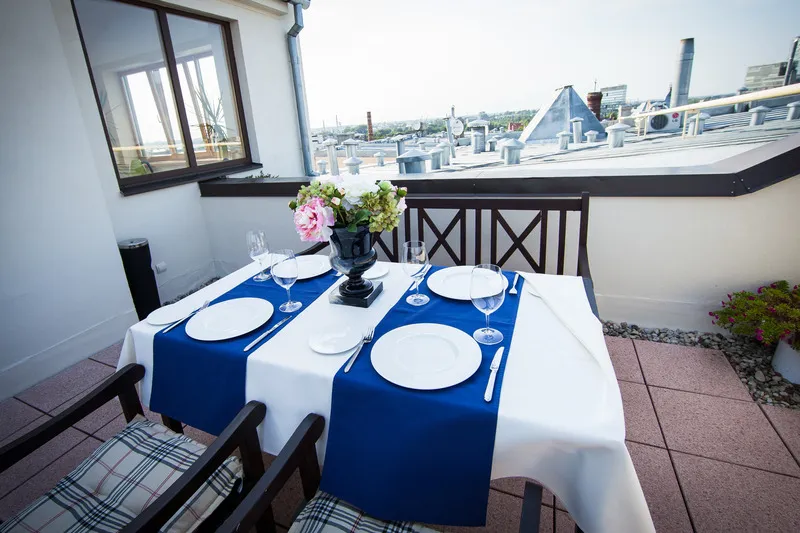 Terrace, City Hotel Teater, Riga
