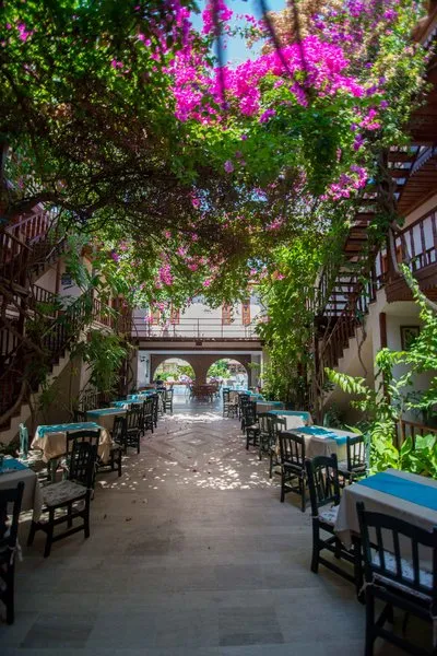 Terrace, Konak Su Hotel, Dalaman