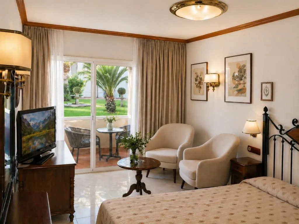DOUBLE SINGLE USE GARDEN VIEW Room, San Agustin Beach Club, Gran Canaria