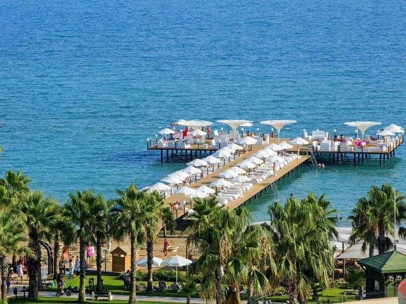 Beach, Bellis Deluxe Hotel, Antalya