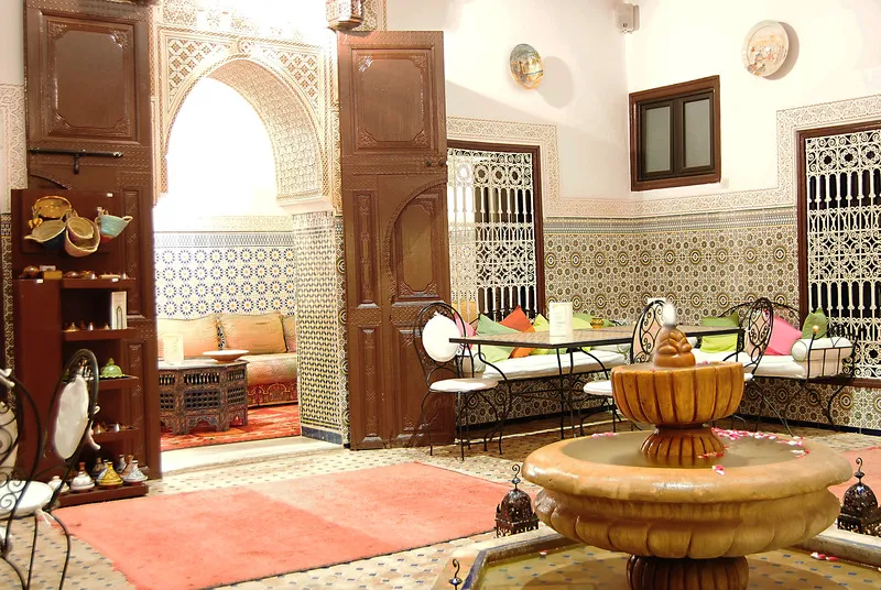 Lobby, Riad Les Oliviers and Spa, Marrakech
