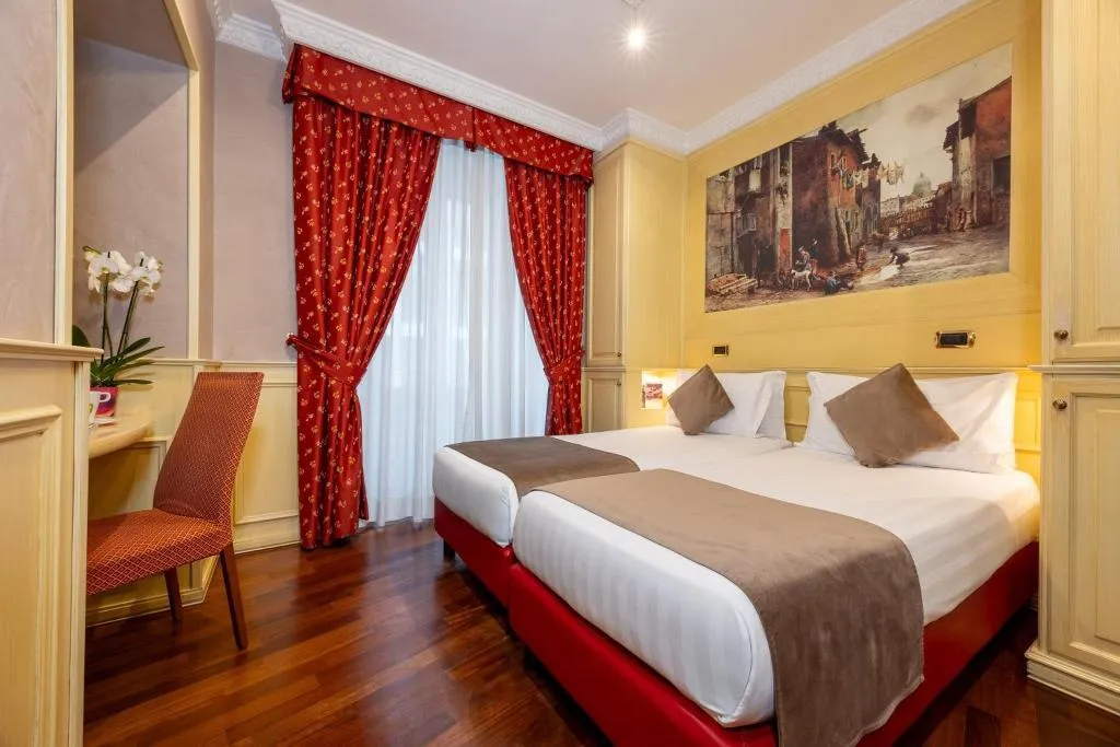 Double or Twin DELUXE Room, Al Viminale Hill Inn & Hotel, Rome