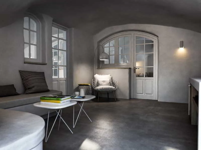 Room, Filotera Suites, Santorini