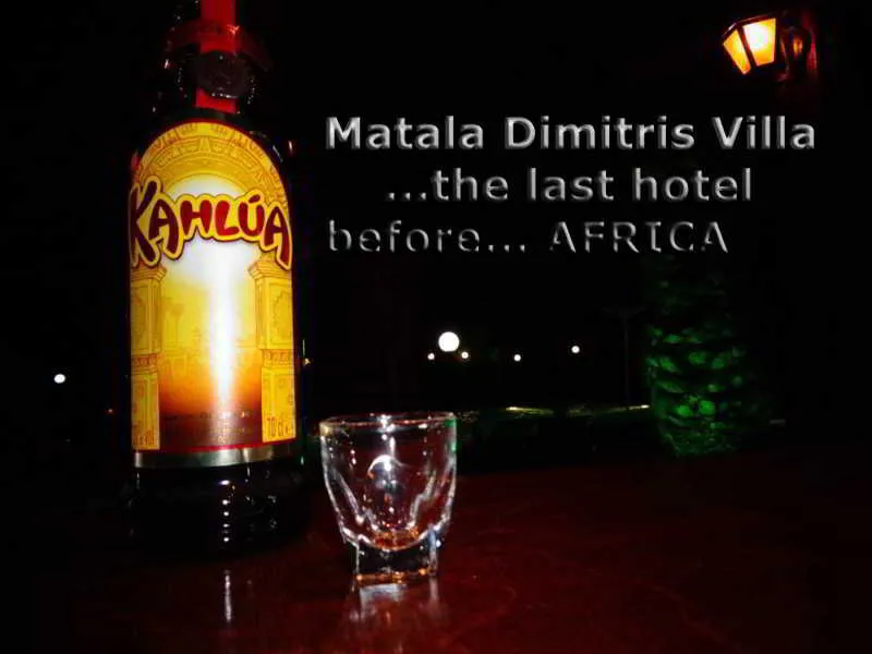 Bar, Matala Dimitris Villas and Hotel, Crete