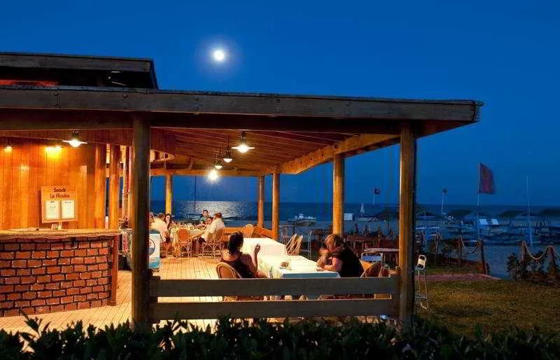 Terrace, Club Salammbo, Tunisia