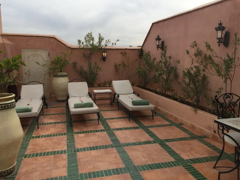 Terrace, Riad and Spa Esprit Du Maroc, Marrakech
