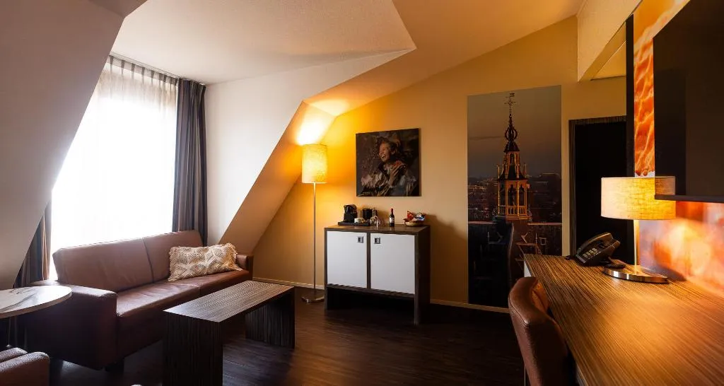 SUITE WITH DOUBLE BED Room, City Hotel Gouda, Amsterdam