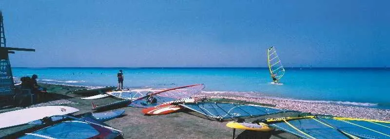General view, Matoula Beach, Rhodes