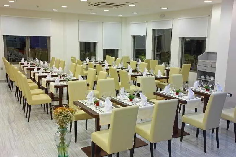 Restaurant, Olympic Palladium by GHH, Crete