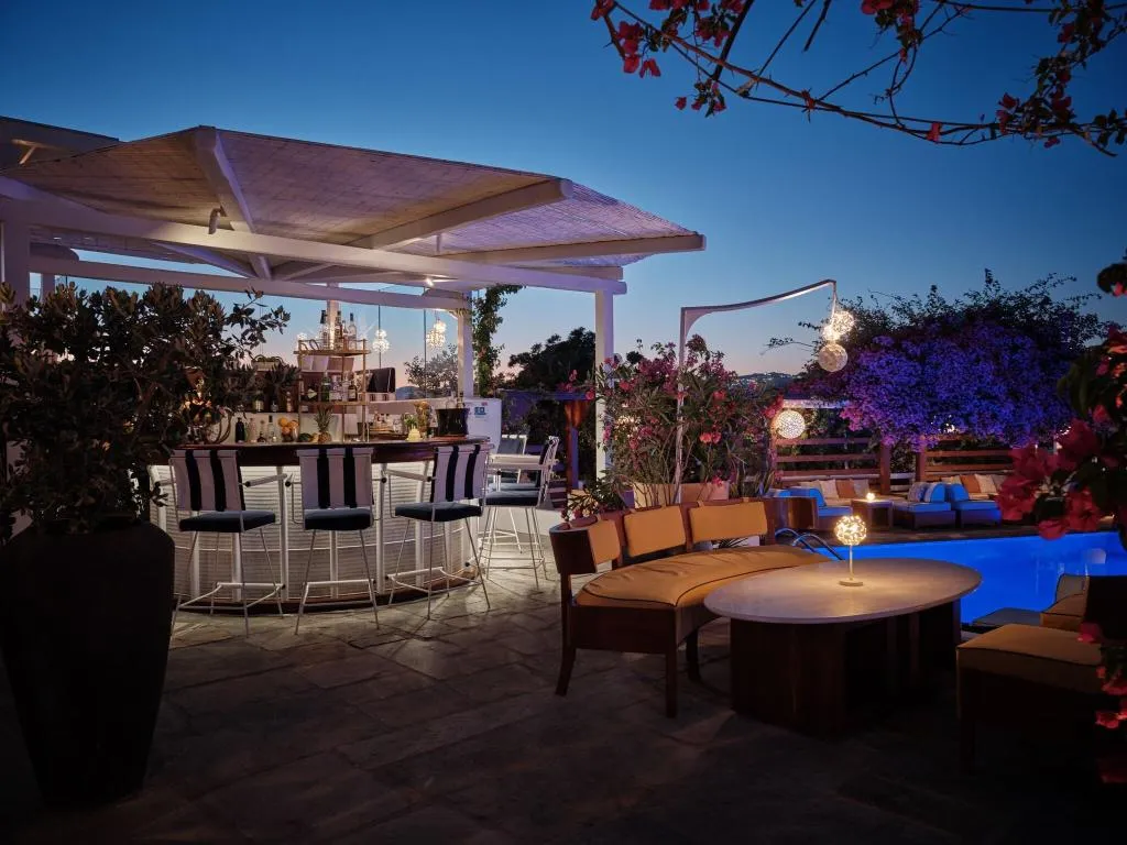 Bar, Belvedere hotel, Mykonos