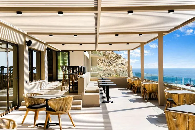 Terrace, Harmony E Rock Hotel & Resort, Crete