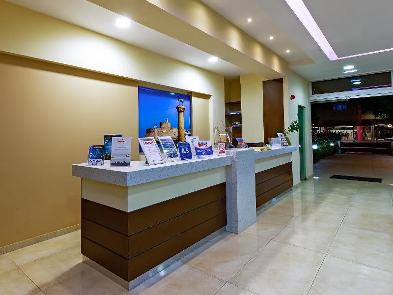 Lobby, Paleos apartments, Rhodes