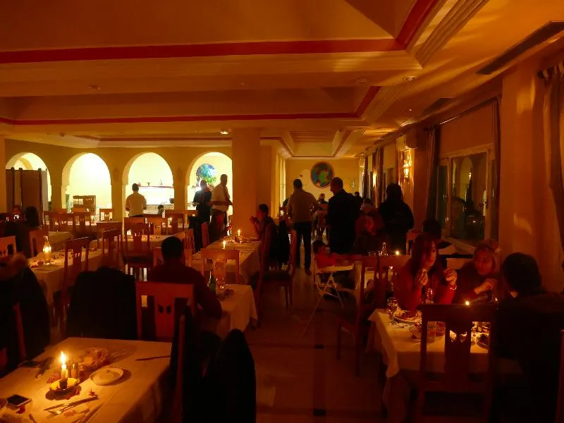 Restaurant, Les Mimosas, Tunisia