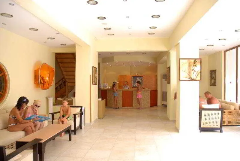 Lobby, Roda Garden Village, Corfu
