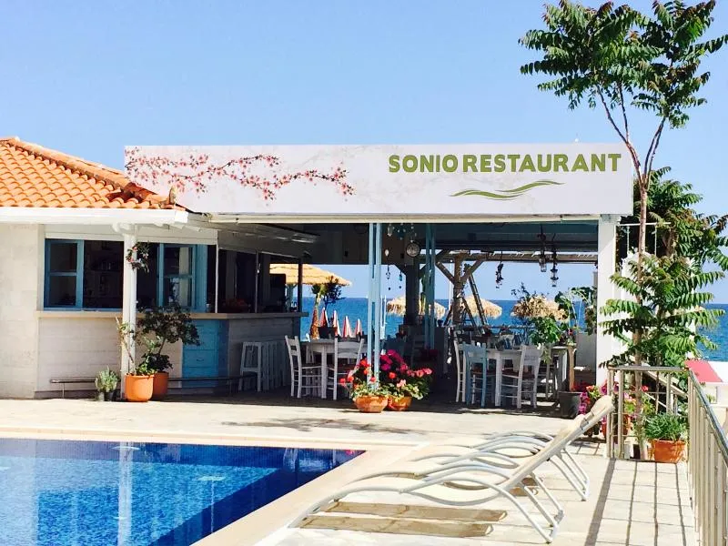 Restaurant, Sonio Beach, Crete