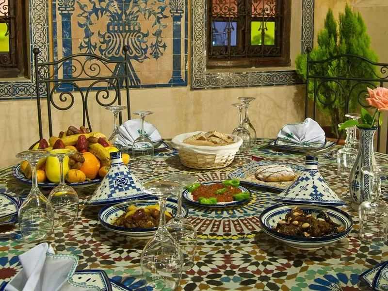Restaurant, Riad Rcif, Fez