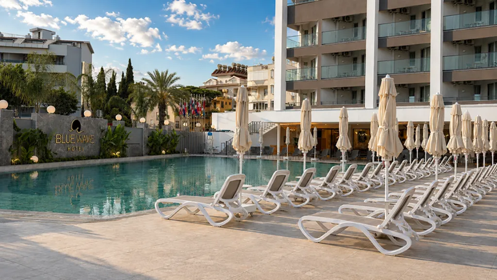 Pool, Blue Wave Suite Hotel, Antalya