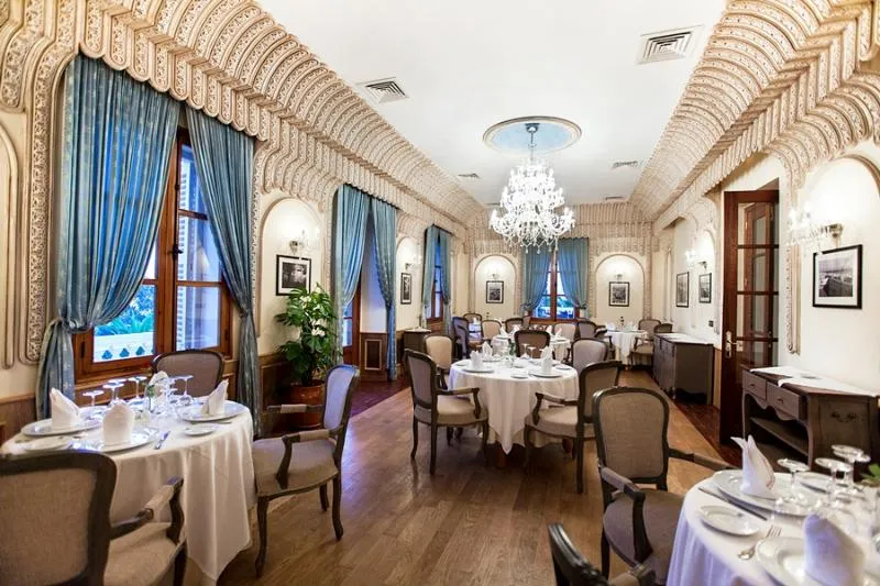 Restaurant, Grand Hotel Villa de France, Tangier