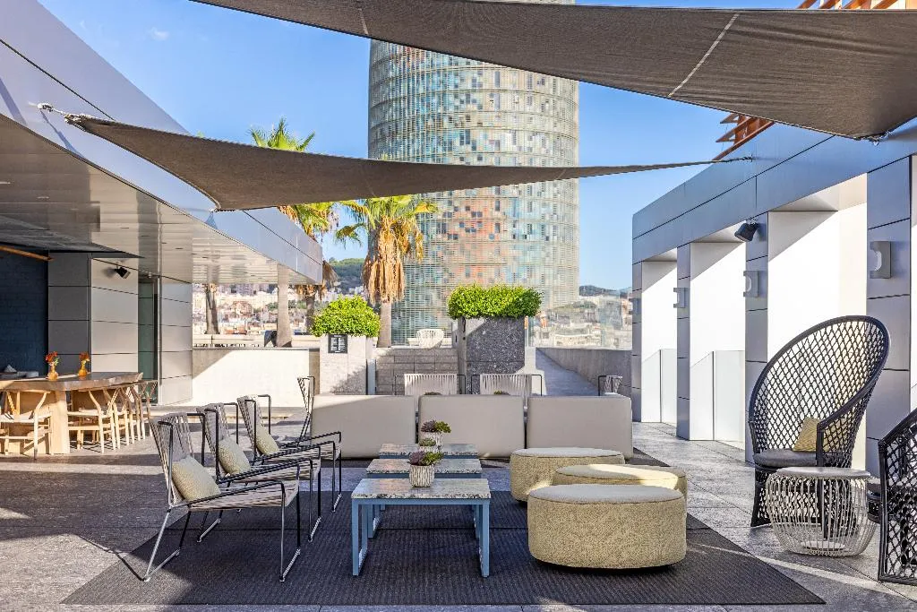 Terrace, Hotel SB Glow, Barcelona