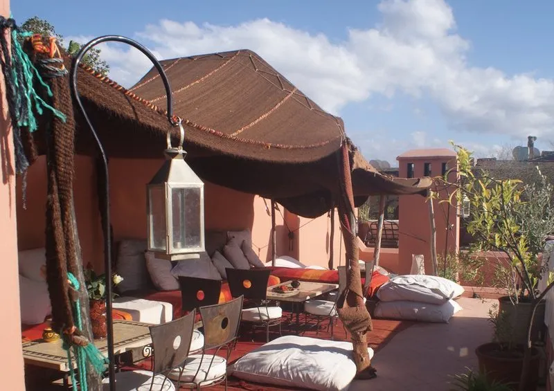 General view, Riad Swaka, Marrakech