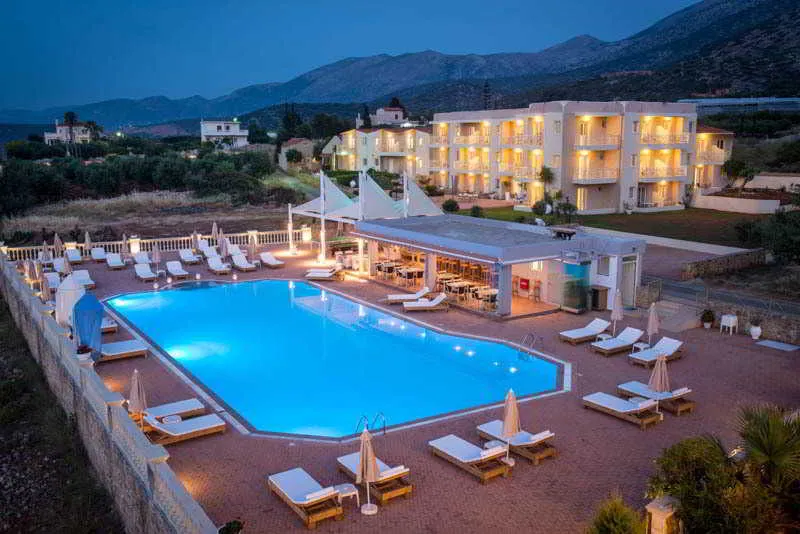 General view, Notos Heights Hotel & Suites, Crete