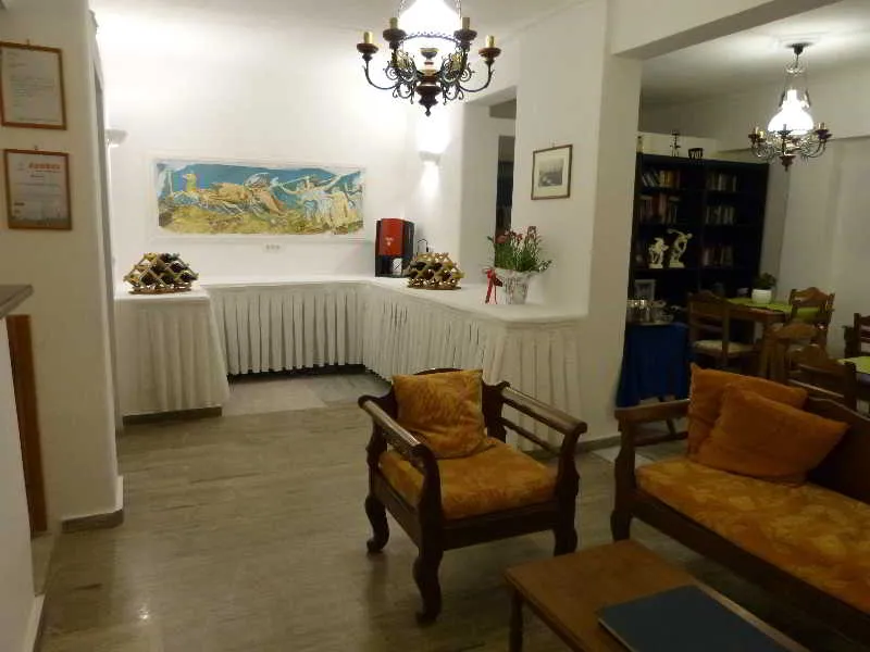 Lobby, Aparthotel Black Sand, Santorini