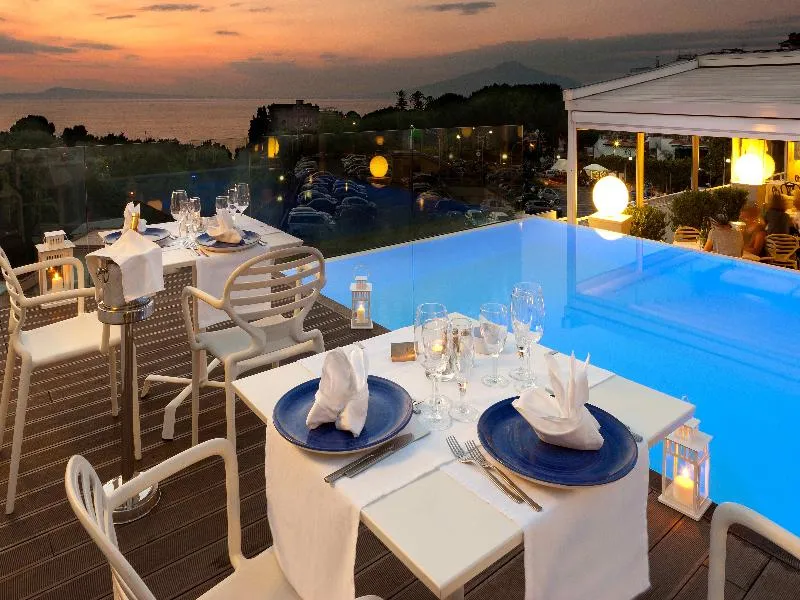 Restaurant, Rivage Hotel, Naples