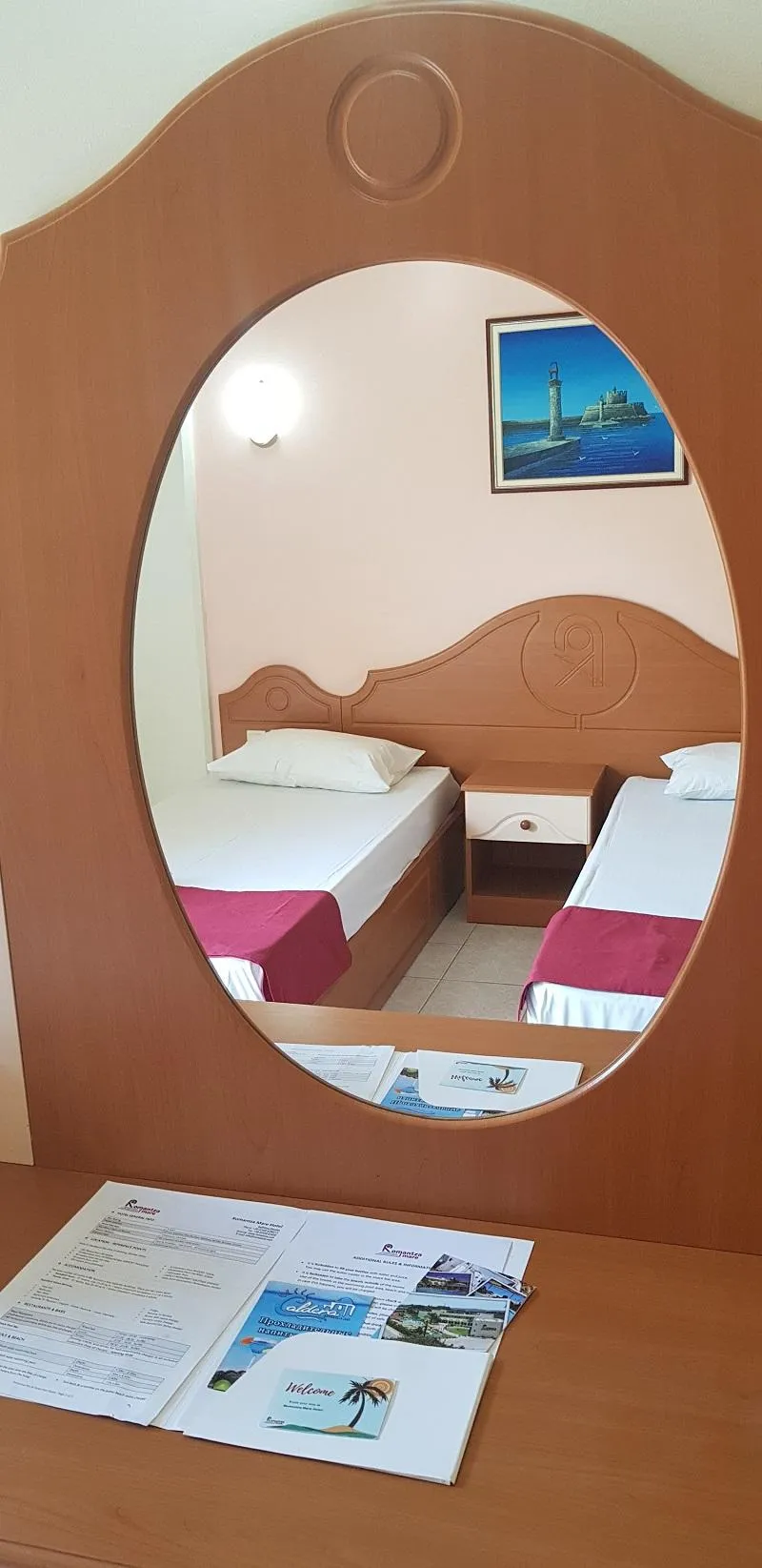 Double or Twin STANDARD Room, Romantza Mare, Rhodes