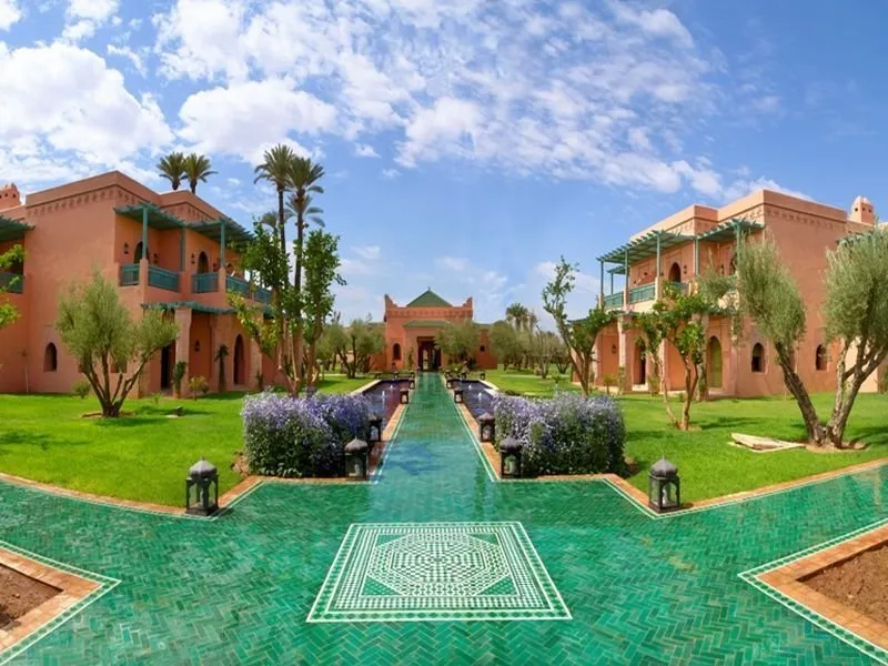 General view, Jardin d'Ines by Christophe Leroy, Marrakech