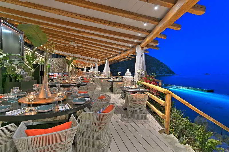 Restaurant, Santa Marina, Mykonos