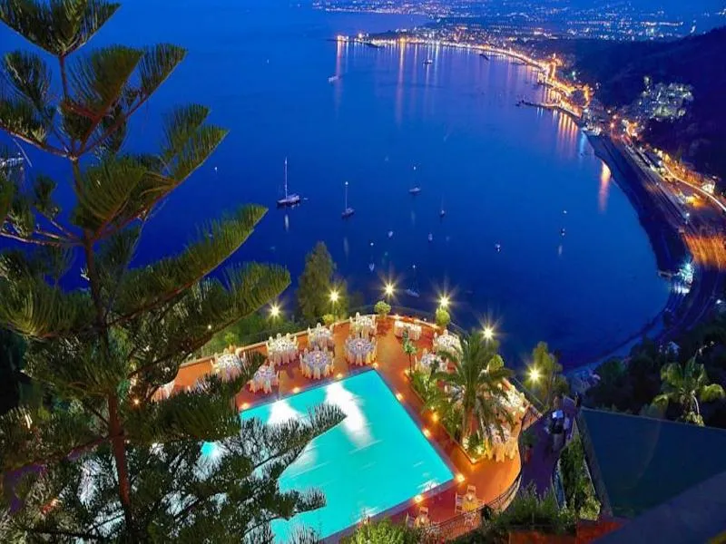 Pool, Villa Diodoro, Taormina