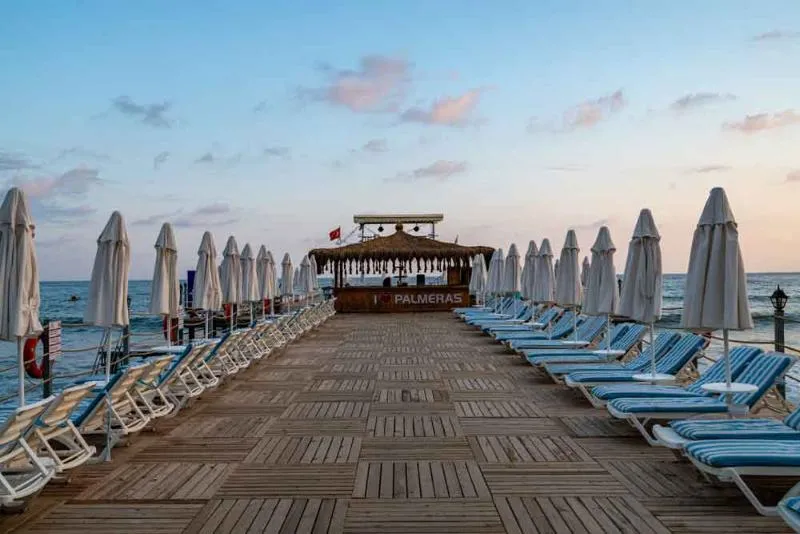 Beach, Palmeras Beach Hotel, Antalya