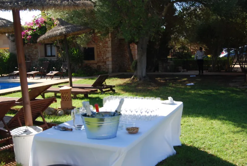 Terrace, Finca s'Antigor, Majorca