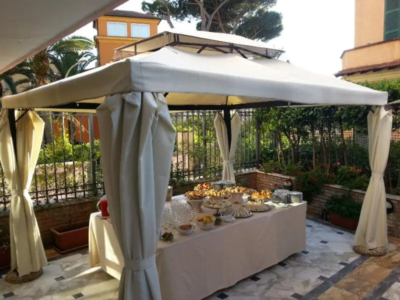 Terrace, Sunrise, Rome
