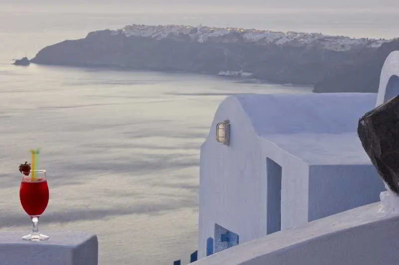 General view, Pearl on the Cliff, Santorini