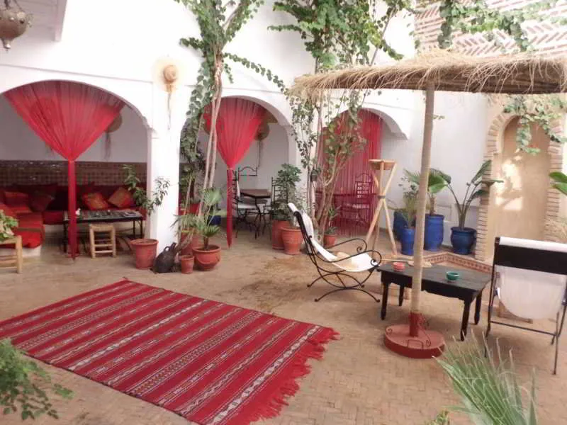 General view, Riad La Casa, Marrakech