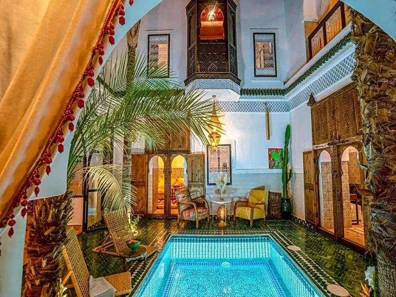 General view, Riad Yalla Habibi, Marrakech