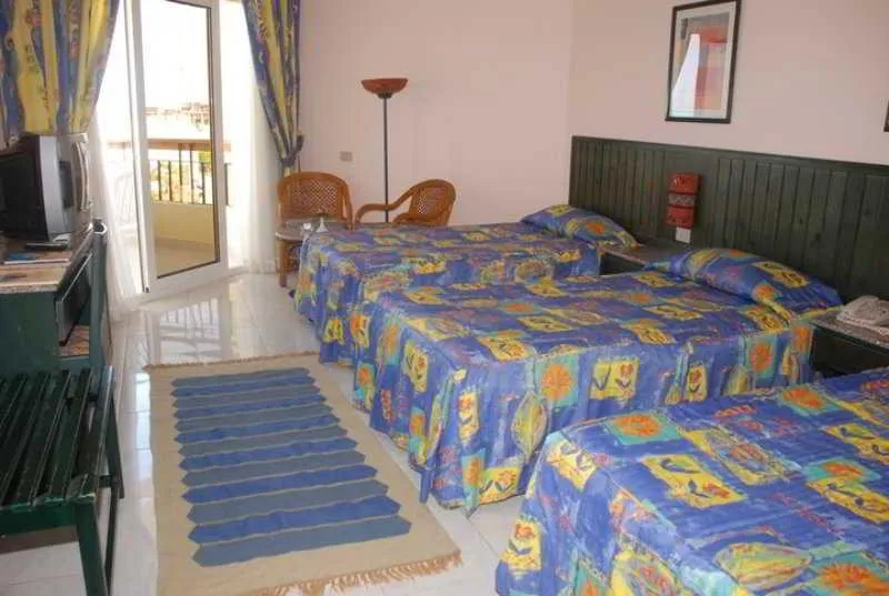 TRIPLE SEA VIEW Room, Eurotel Palm Beach Resort, Red Sea Riviera