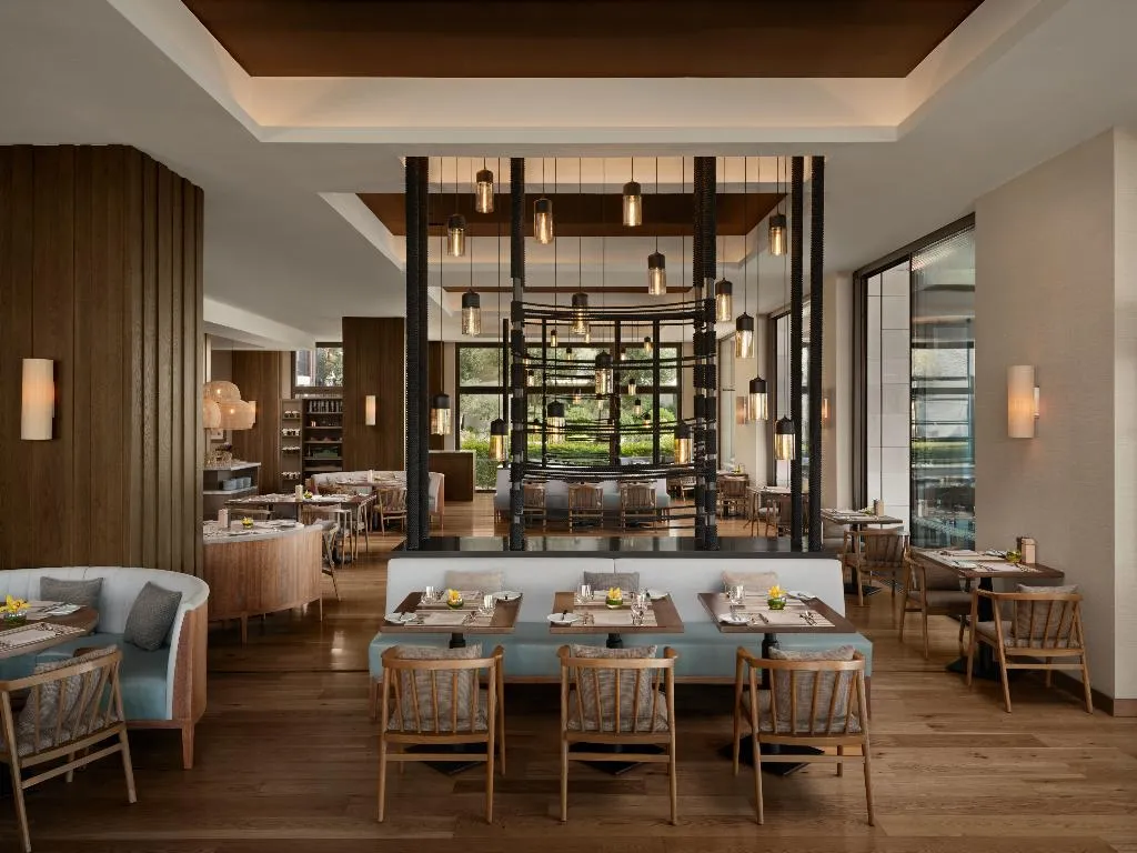 Restaurant, Amara Hotel, Cyprus
