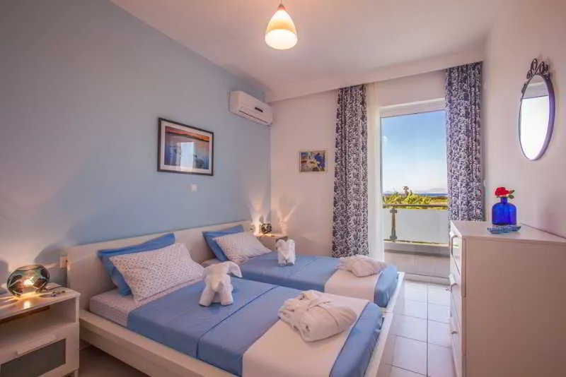 VILLA THREE BEDROOMS Room, Xenos Villa, Kos