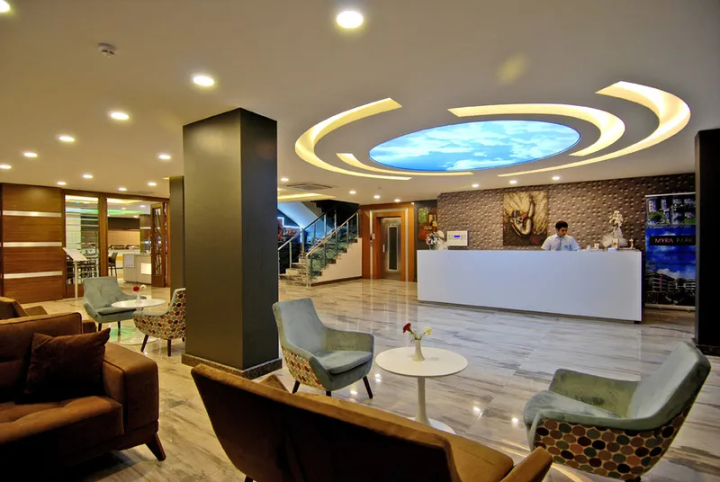 Lobby, Kleopatra Ramira Hotel, Antalya