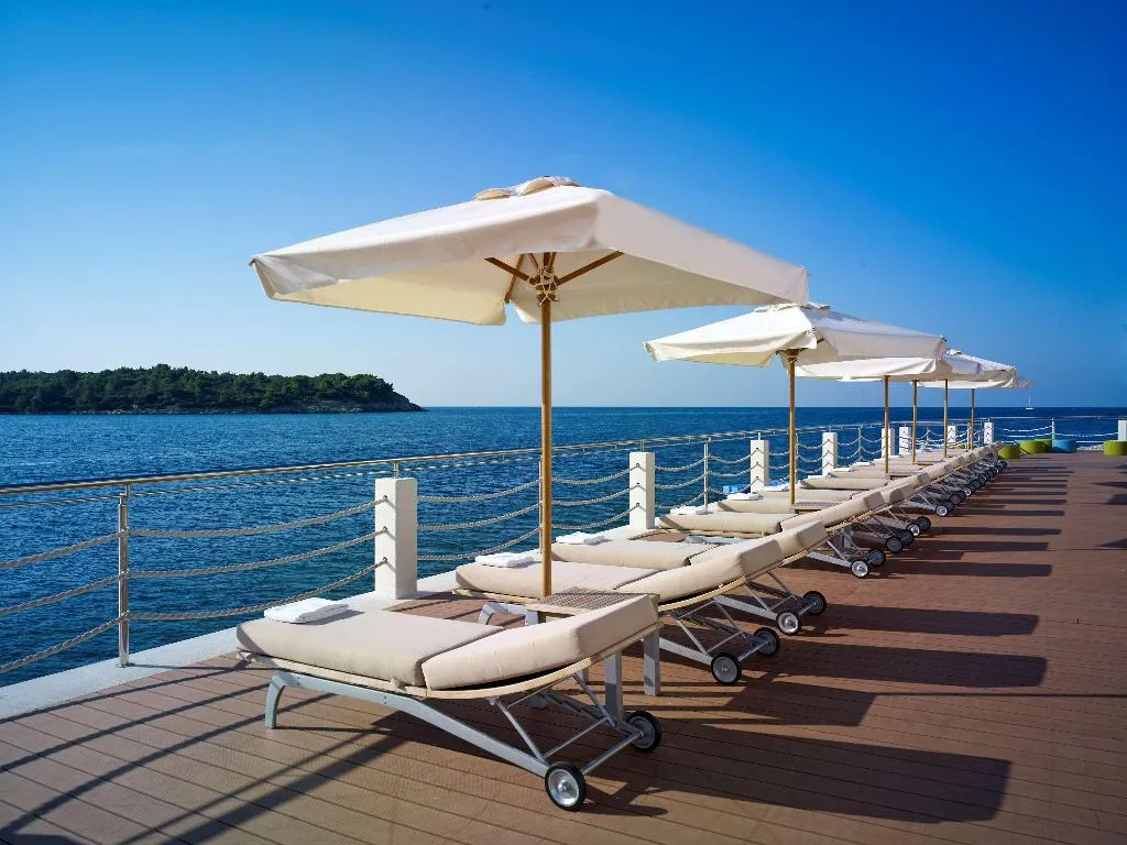 Beach, Hotel Park Plaza Histria, Istria